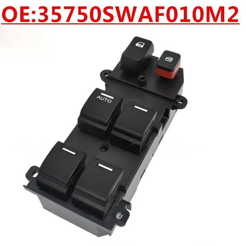 

New OE:35750SWAF010M2 Suitable For Honda Fit Glass Lifter Switch Electric Window Control Switch