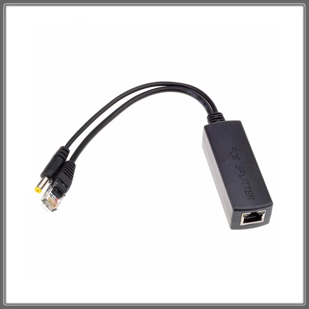 POE Switch IEEE802.3af 48V مدخل 12V مخرج 15.4W POE Splitter 100meters POE كاميرا nvr بدون محول الطاقة #1