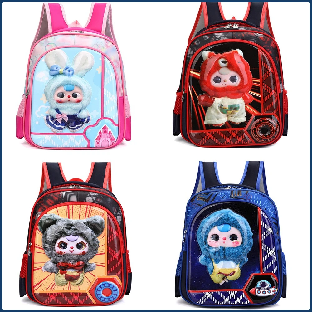 

Children's Backpack Student schoolbag Kindergarten Child's Favorite Cartoon Pattern Backpack Ultra Lightweight Load Reducing Bag