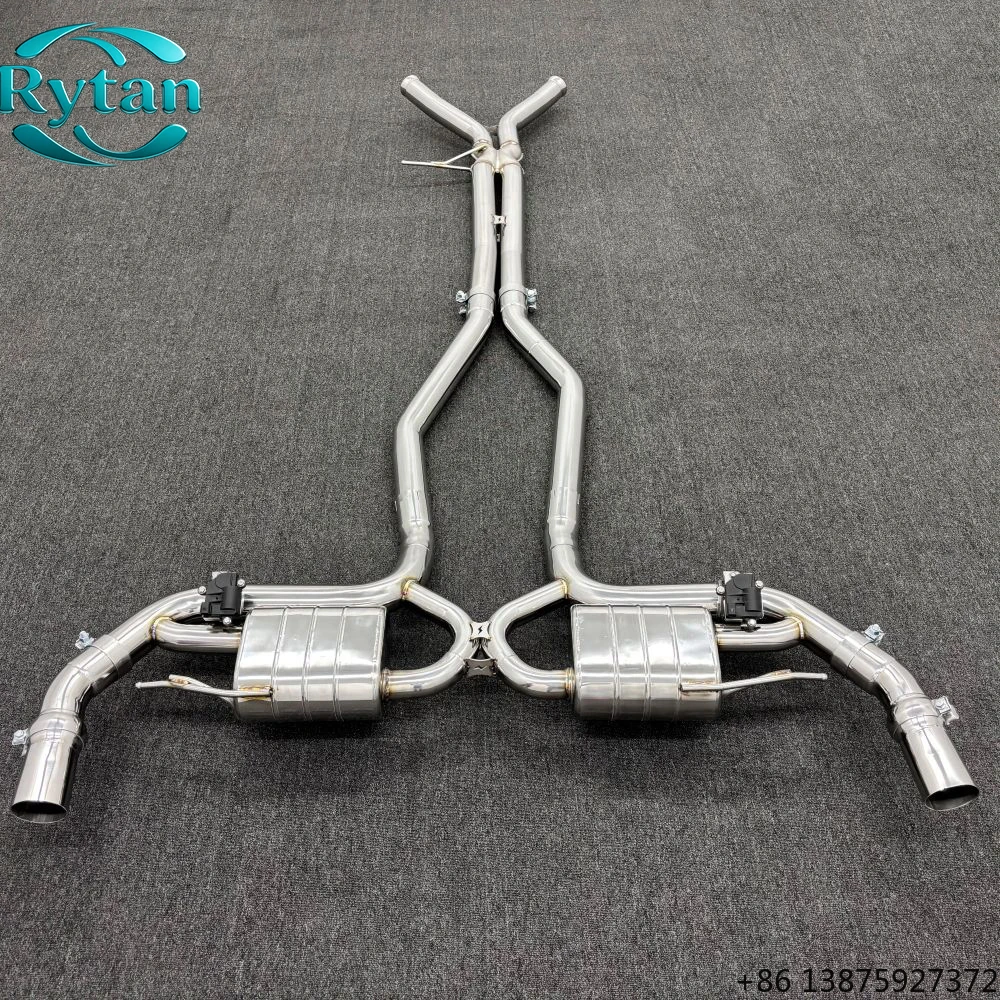 

Выхлопная система Rytan Valvetronic из нержавеющей стали 304 с клапаном, Catback, для ML400