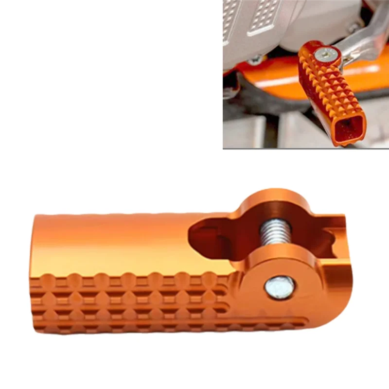

Motorcycle Gear Shift Lever Pedal Foot Pad Pedal Start Foot Pegs Pad For 250 350 SXF XCF 125 150 2016-2019-Boom