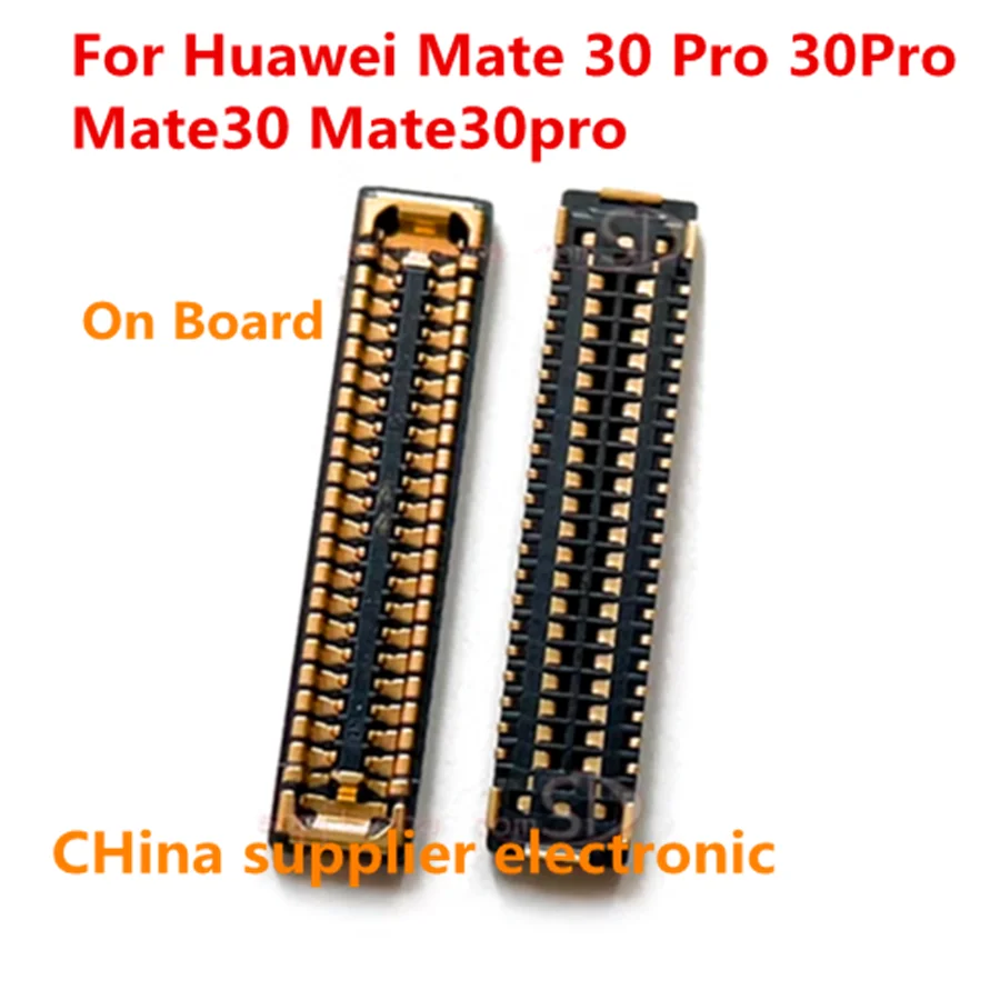 Scherm Plug Fpc Connector Aan Boord Voor Huawei P Smart S Mate 30 Pro 30pro Mate30 Mate30pro Flex Fpc Poort 40pin Lcd