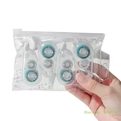 4pcs/set 5m*6mm Double Sided Adhesive Dots Tape DIY Scrapbooking Collage School Stationery Supplies Roller Tape