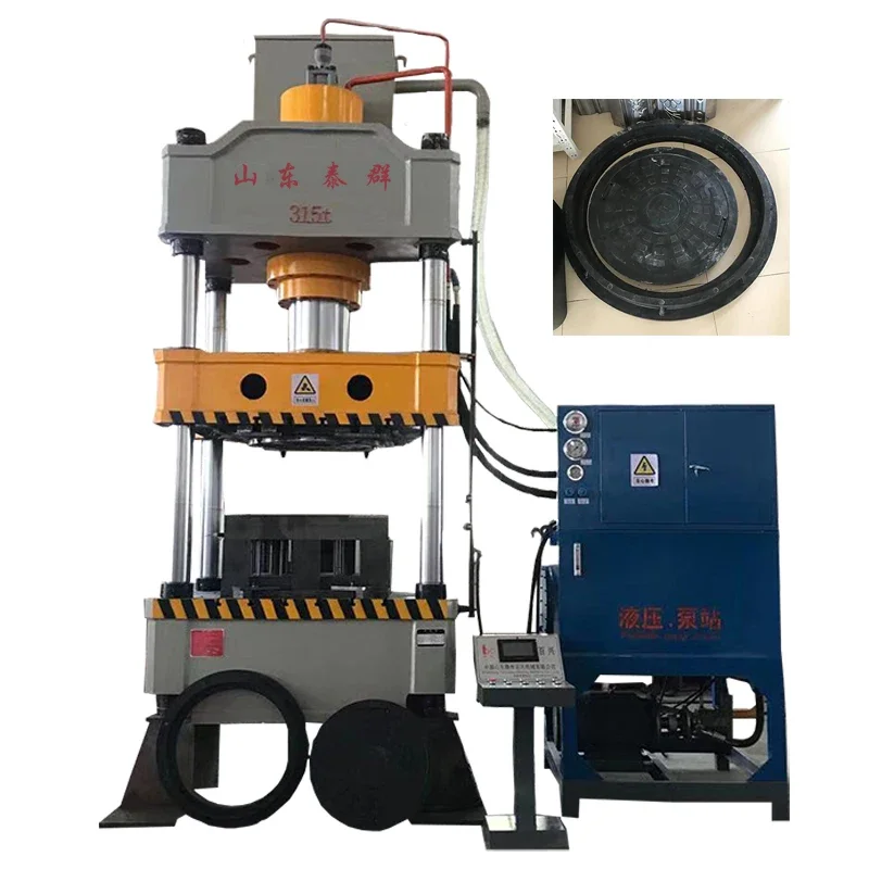 

315tAutomatic FRP/SMC Manhole Cover Making Hydraulic Press Machine