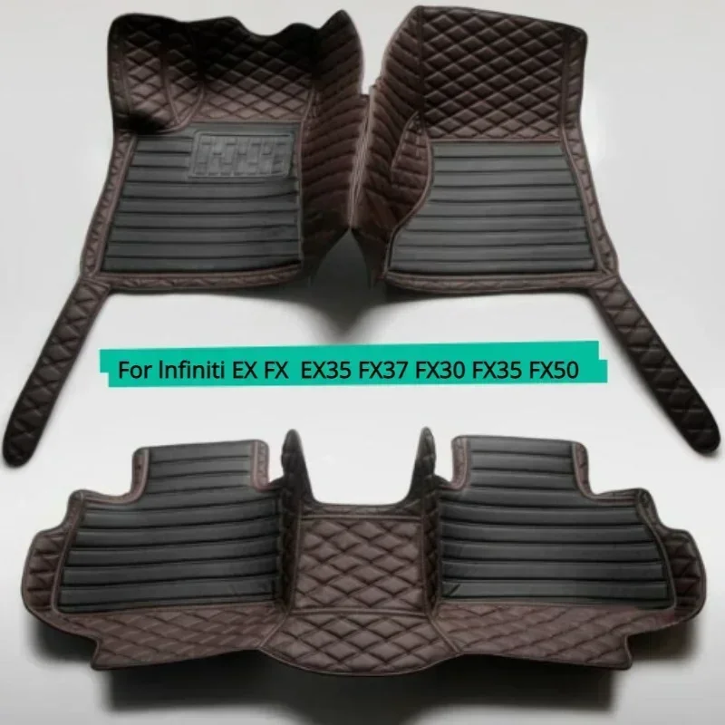 Custom For Infiniti EX FX EX35 EX37 FX30 FX35 FX37 FX45 FX50 carpet interior accessories car foot mats 2000-2023