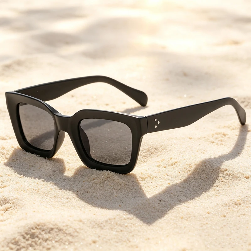 Luxury Oversize Square Sunglasses Women Men Vintage Big Square Sun Glasses Ladies Fashion Summer Driving Vacation Shades