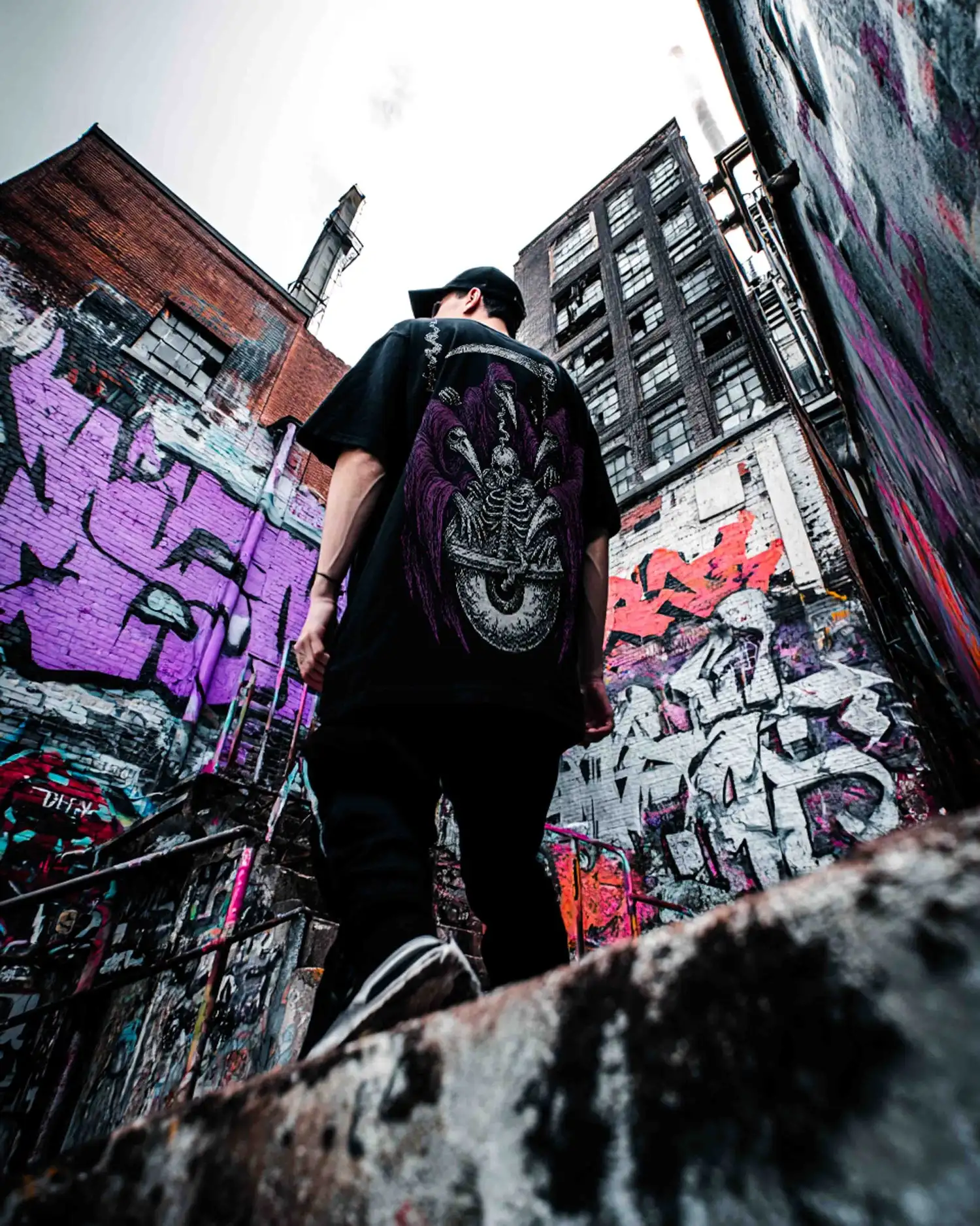 Men's Oversized T-shirt Plague Doctor Reaper Skull Sickle Short Sleeved T-shirt Gothic Dark Punk Metal Street Wear Casual Top