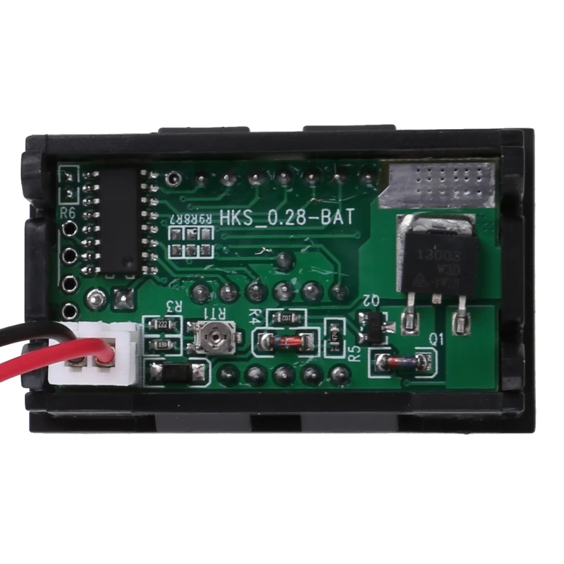 Medidor batería para 12V-72V Capacidad batería Indicador voltaje Indicador batería Du