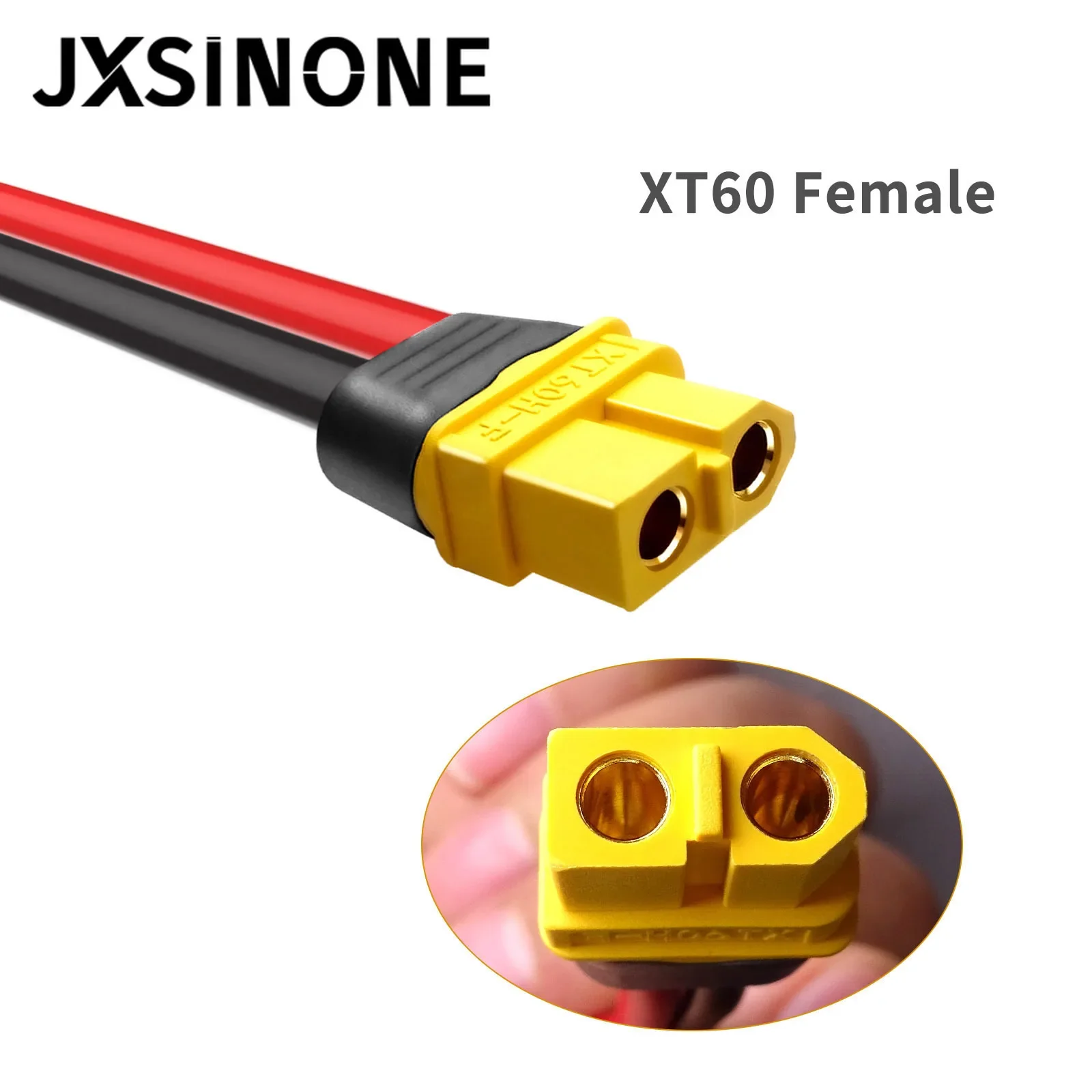 Удлинительный кабель JXSINONE T10075 XT60, штекер-гнездо, 12AWG, 3 м, для зарядки, для портативной электростанции