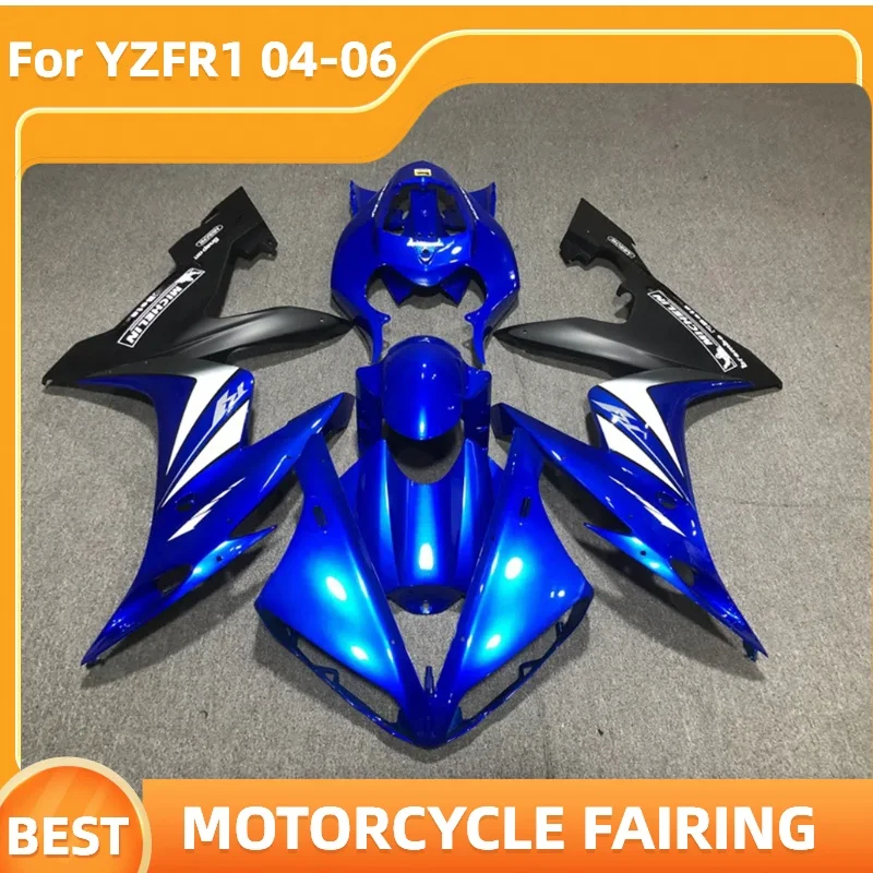 

Бесплатная таможенная фотография для YZFR1 2004 2005 2006 YZF R1 комплекты мотоциклетных обтекателей 04 05 06 Высококачественная фотопластиковая оболочка