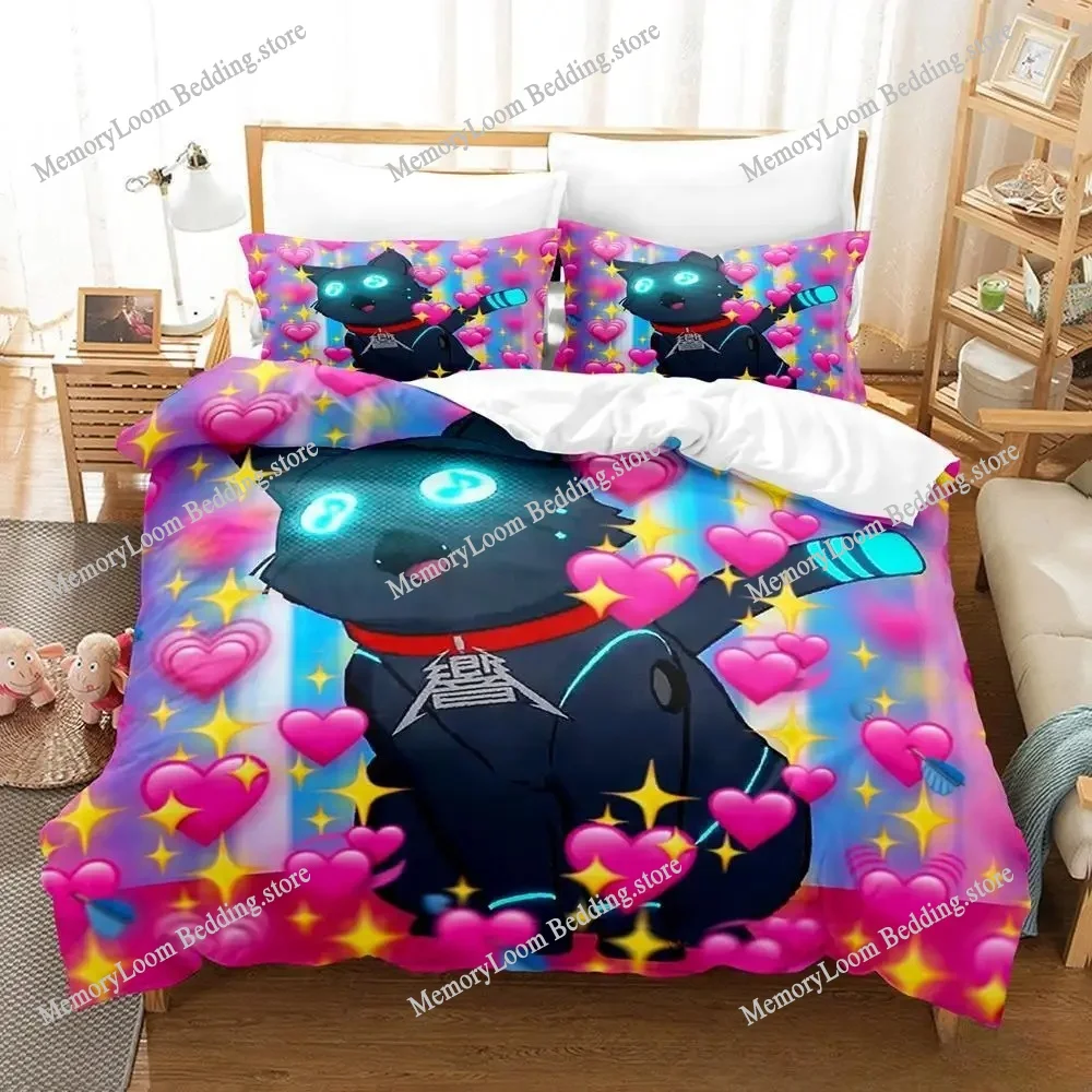 

3d Print Game Hi-Fi Rush Bedding Set Single Twin Full Queen King Size Bed Set Adult Kid Bedroom Duvet Cover Sets Home Textiles