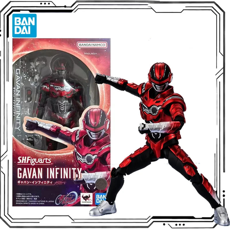 Bandai Original S.H.Figuarts Gavan Infinity Tamashii Nations Articulated Space Hero Action Figure Collectible Model Toy Men Toys