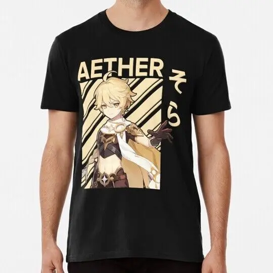 

Футболка Aether Genshin Impact S до 5XL, Сделано в США