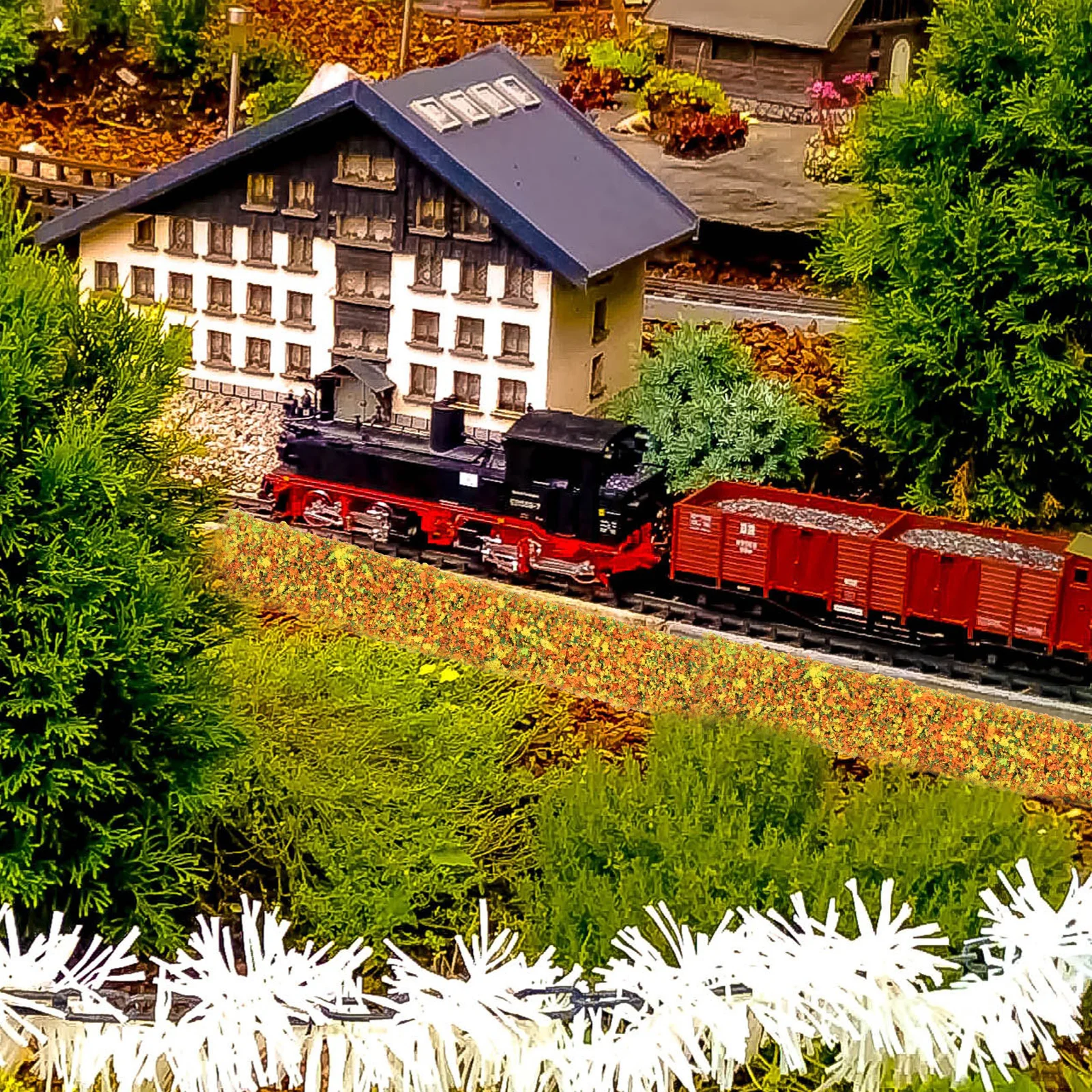 

15Pcs Simulation Bush Cluster Artificial Shrub Vegetation Groups Mini Sand Table Landscape DIY Scenery Decor Sand Table Decor