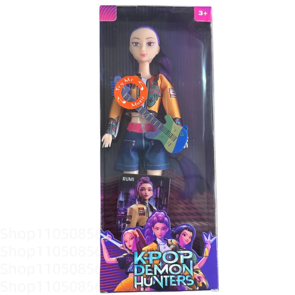 Neue Musik Stil Kpop Dämonen Jäger Anime Figur Rumi Mira Zoey Action Figur Cosplay Puppe Kawaii Geschenk für Kinder Geburtstag Party