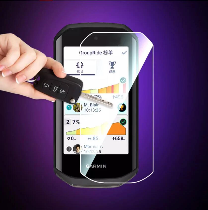 3pcs TPU Soft Clear Screen Protector Cover Protective Film For Garmin Edge 1050 Bike GPS Bicycle Cycling Computer Accessories