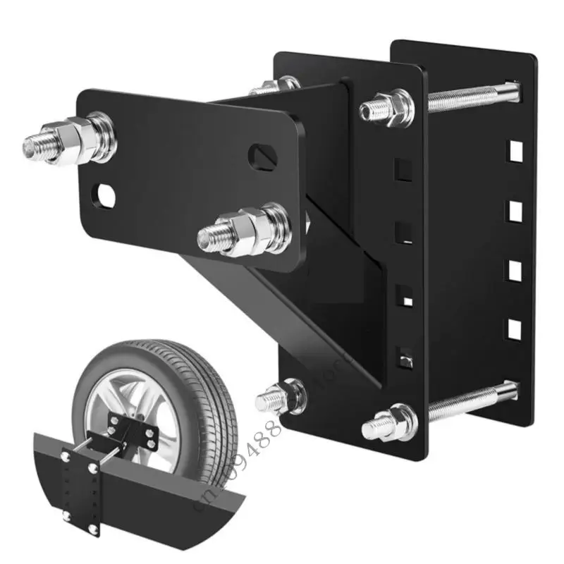 

0XXC Carbon Steel Tire Carriers Easy Setup Spare Tire Mount For Long Distance Trips