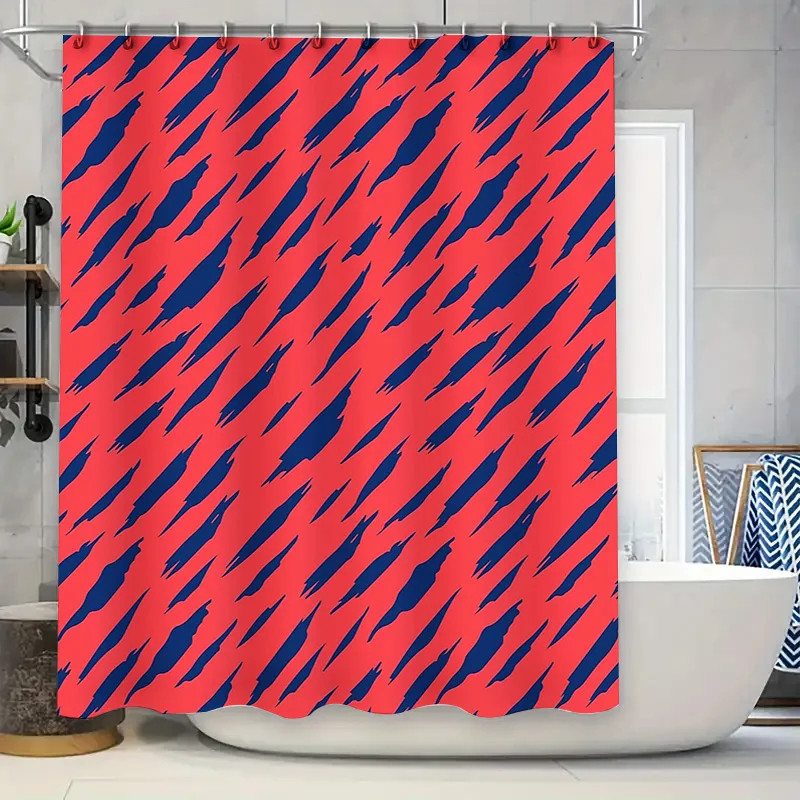

Shower Curtain Modern Abstract Art Geometric Pattern Waterproof Bathroom Decor Liner Washable Fabric Home Textile Accessories