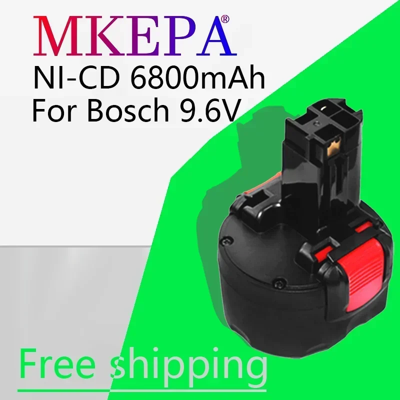 New bat 048 9.6V 6800mah Ni Cd rechargeable battery power tool PSR 960 bh984 bat 048 bat 119 battery.