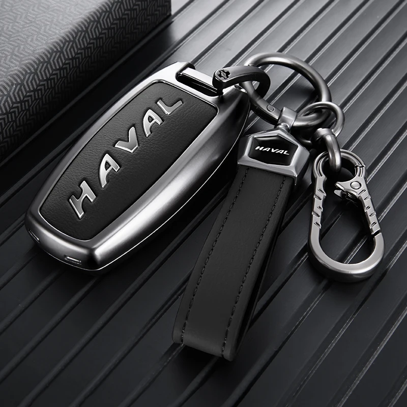 Autoschlüsselhülle für Haval Jolion MAX Zinklegierung Schlüsselanhänger-Schutz Vollständiger Schutz Anti-Fall Auto-Zubehör Jolion 2017-2022 – Detail 7