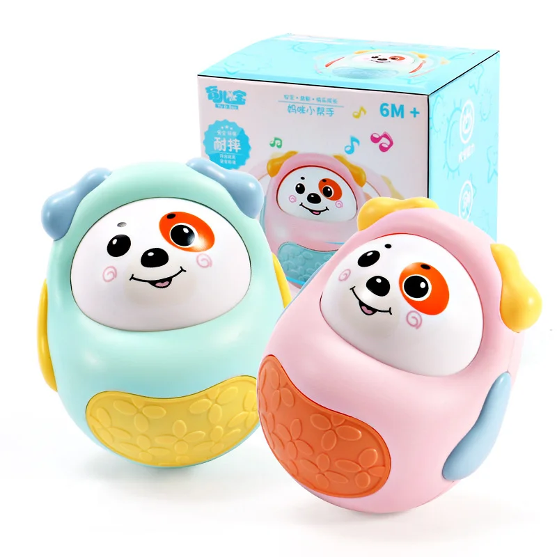 Baby toy tumbler nodding doll 3-6-9-12 month old female baby 0-1 year old male early childhood education children