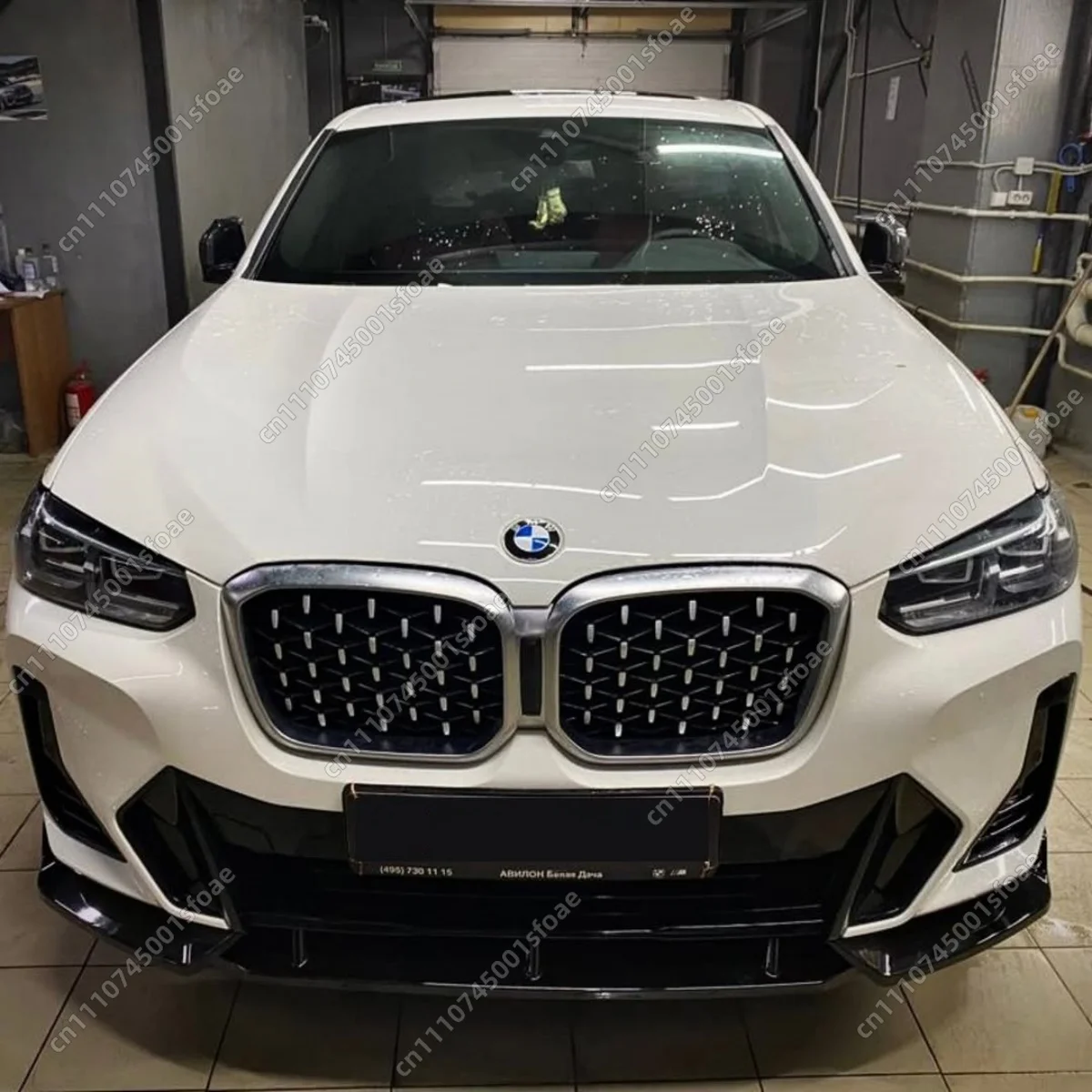 

Front Bumper Splitter Lip 3Pcs For BMW X3 G01 LCI M Sport 2022 2023 2024 2025 Gloss Black High Toughness Gloss Black Body Kit