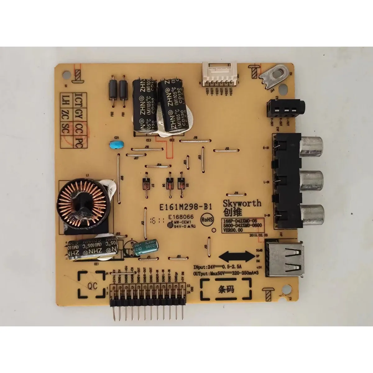 

for Skyworth 42E360e 42E5ers Constant Current Plate 5800-D42xm0-0600 168P-D42xm0-06