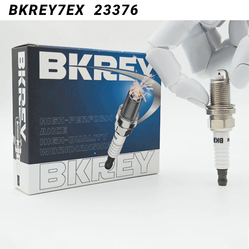 4/20pcs BKR7EIX-2667 Iridium Spark Plug For Polaris Porsche BMW Honda Volvo For BKREY7EX 23376 High Quality Ignition Plug