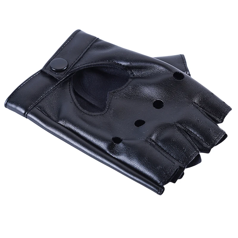 قفازات جلدية Guantes Mujer للنساء والفتيات، قفازات قلب محبة باللون الأحمر والأسود والأبيض للنساء