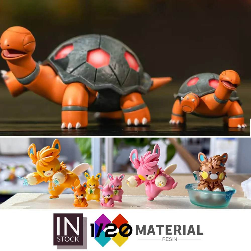

[In Stock]1/20 Resin Scale World [ORIGINAL] - Pawmi & Pawmo & Pawmot- Torkoal