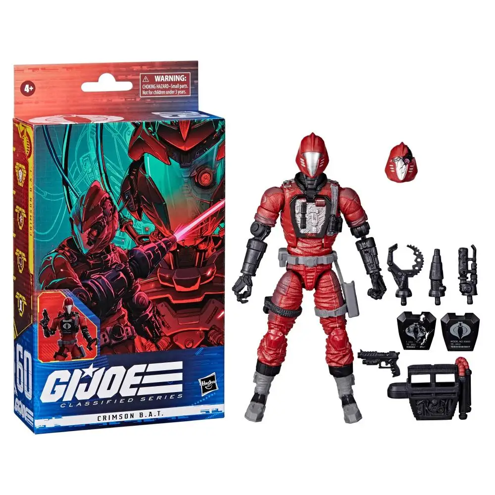 Hasbro G.I. Joe Classified Series Action Figure Collectible Premium Toy 6-Inch with Multiple Accessories Custom Package Art Gift