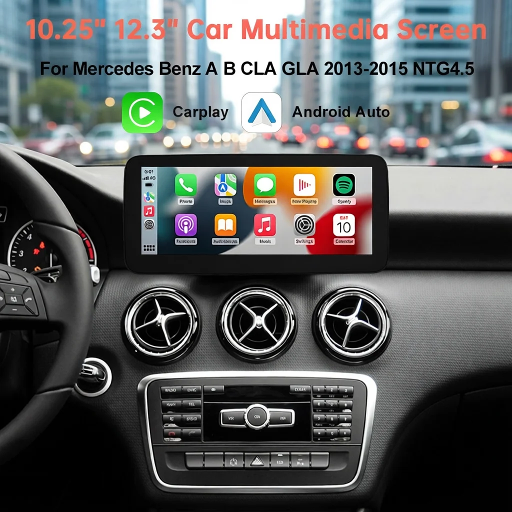 Мультимедийный экран RoadTop для Mercedes-Benz с CarPlay