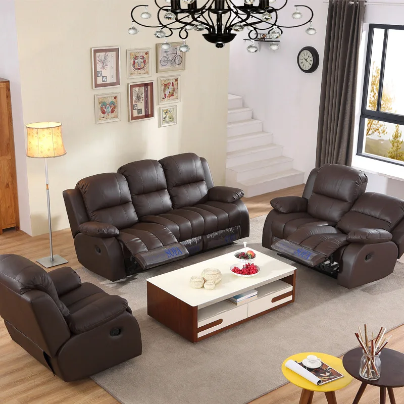 

Home theater electric function lazy sofa first class space capsule American living room combination sofa