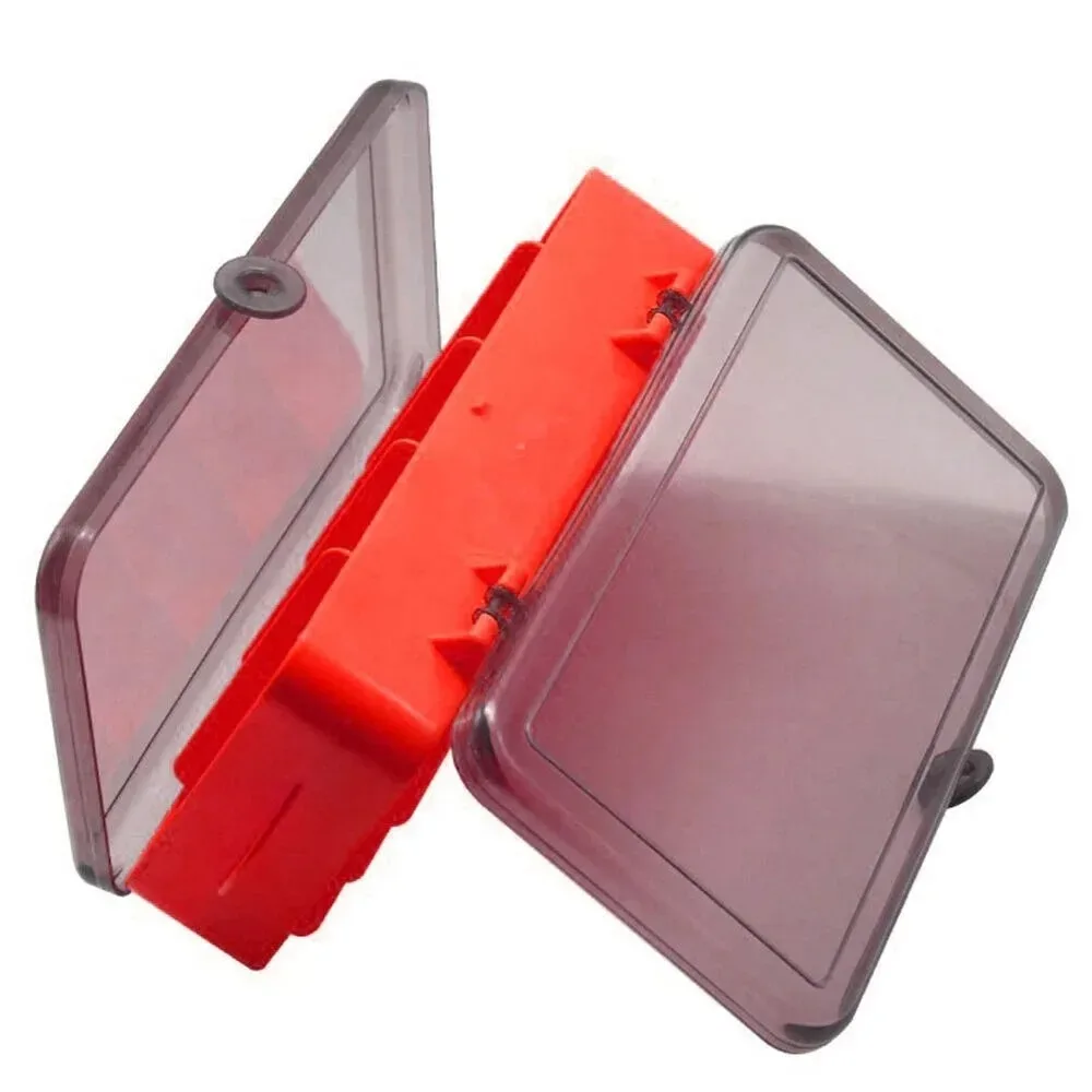 Portable Double Sided Split Bait Box Crank Jig Head Hook Set Fishing Jig Head Lure Soft Bait Fishing Gear Accessories Storage - view 6