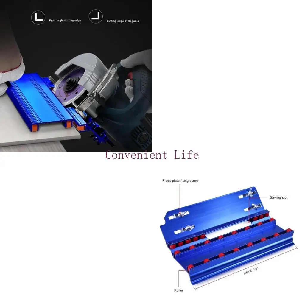 L1EE قاطع البلاط المتين قاطع الشطب 45 درجة آلة قطع الحجر الفولاذ المقاوم للصدأ #1