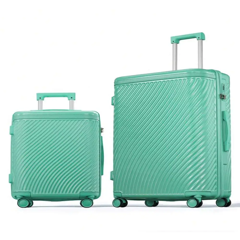 مجموعة أمتعة مكونة من 2/3 قطعة - عجلات دوارة صلبة ABS قفل TSA خفيف الوزن ومقاوم للخدش للسفر #1