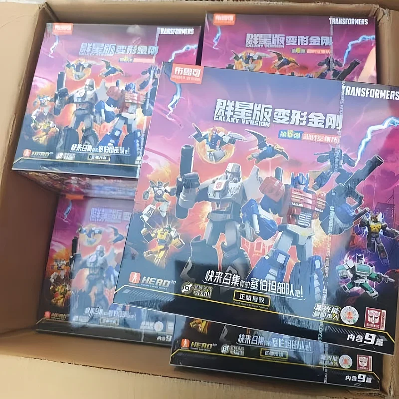 

Оригинальные трансформеры Blokees Galaxy Version 06, подвижная модель Idw Orion Pax Optimus Prime Megatron Dirge Sunstreaker в сборе