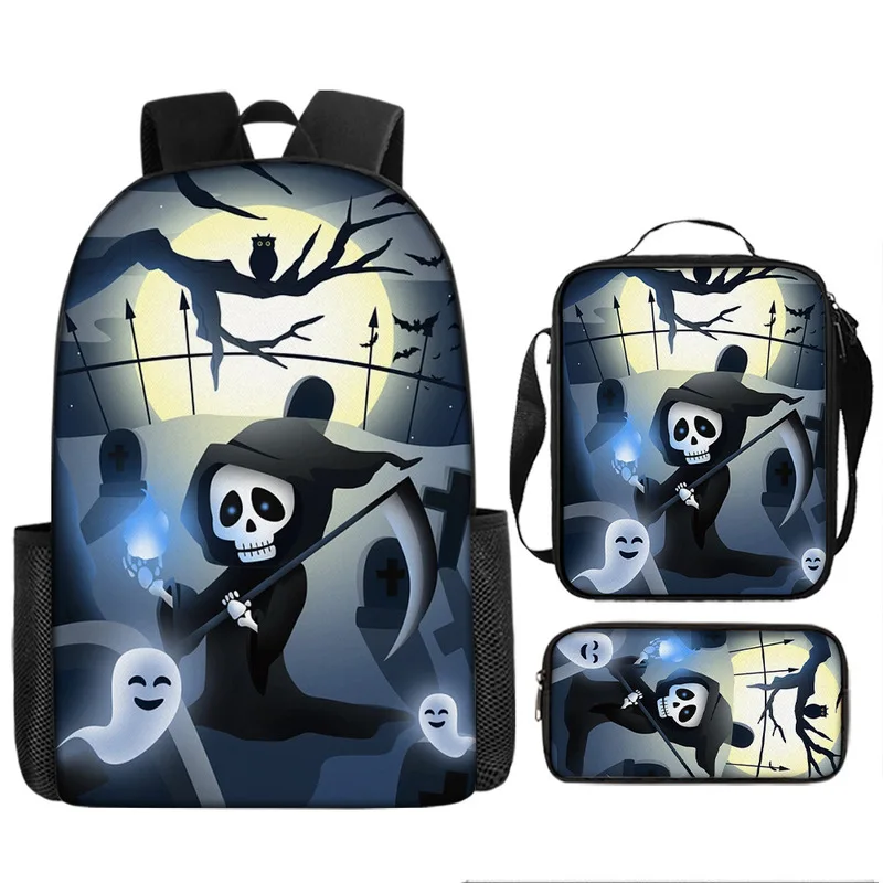 

Disney Sells Halloween Backpacks, Pumpkin Ghosts, Three-piece School Bags, Children's Shoulder Bags, Halloween Gifts.