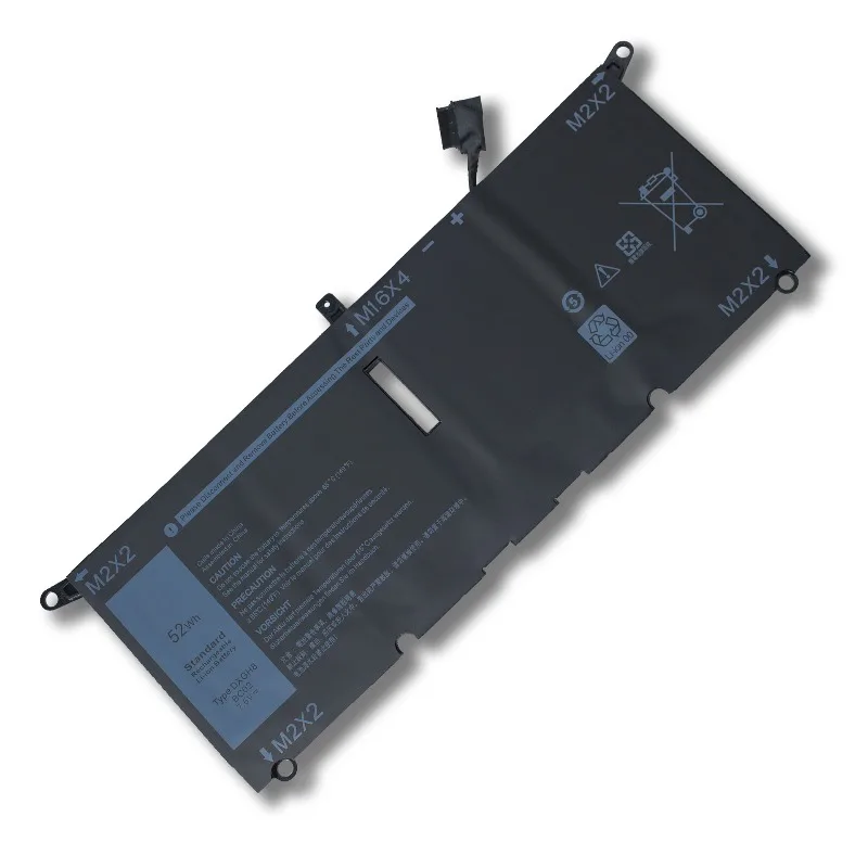 DXGH8 52wh 6200mAh 7.6V Battery for Dell XPS 9370 9380 5390 DXGH8 P82G Laptop Battery Hot Sale - Image 5