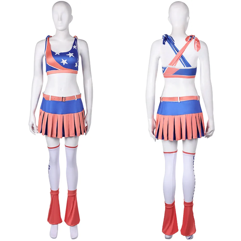Fantasia julieta starling cosplay roupas sexy jogo re lolipop de motosserra disfraz traje feminino halloween carnaval festa pano