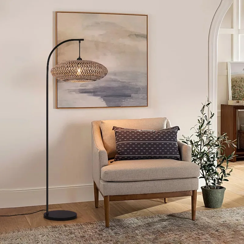 

Best Selling Hotel/Office Modern Floor Lamp Home Decoration Bamboo Floor Lamp