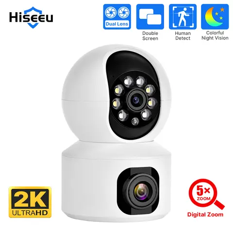 2K 4MP PTZ Wi-Fi Security Camera Hiseeu
