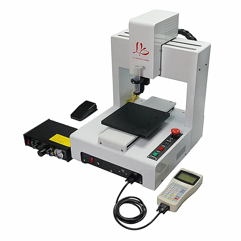 for LY 221 Automatic Dispensing Machine 3 Axis Glue Dispenser 220V 110V Compatible with Mobile Frame