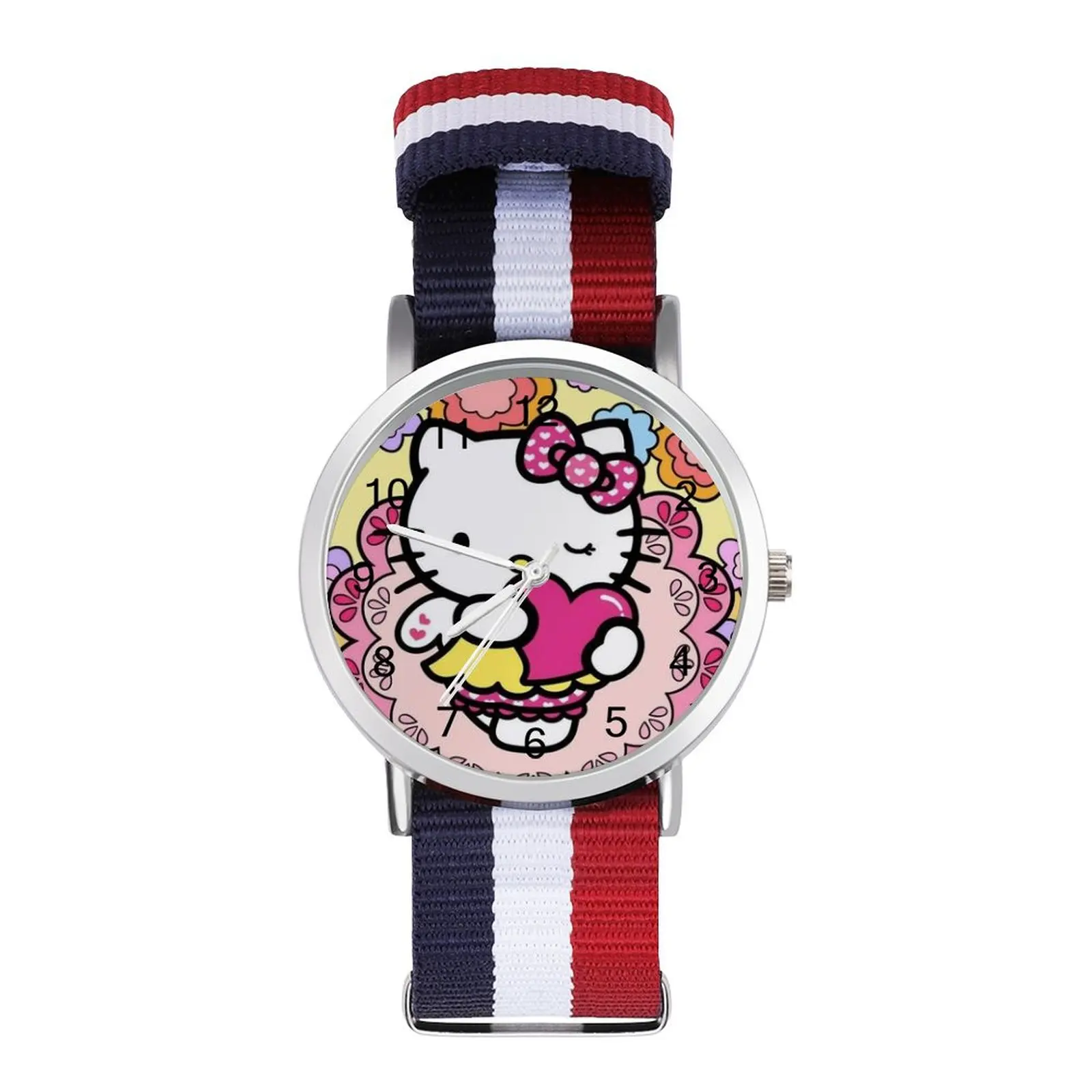 

Hello Kitty Sanrio Quartz Watch Teens Sports Wrist Watch Affordable Photo Silent Wristwatch