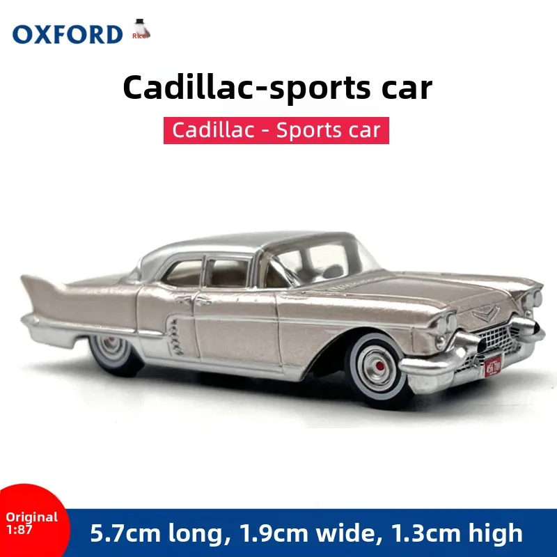 

Литой под давлением OXFORD масштаб 1:87 Cadillac спортивный автомобиль модель из сплава Коллекционная игрушка в подарок сувенир дисплей орнамент