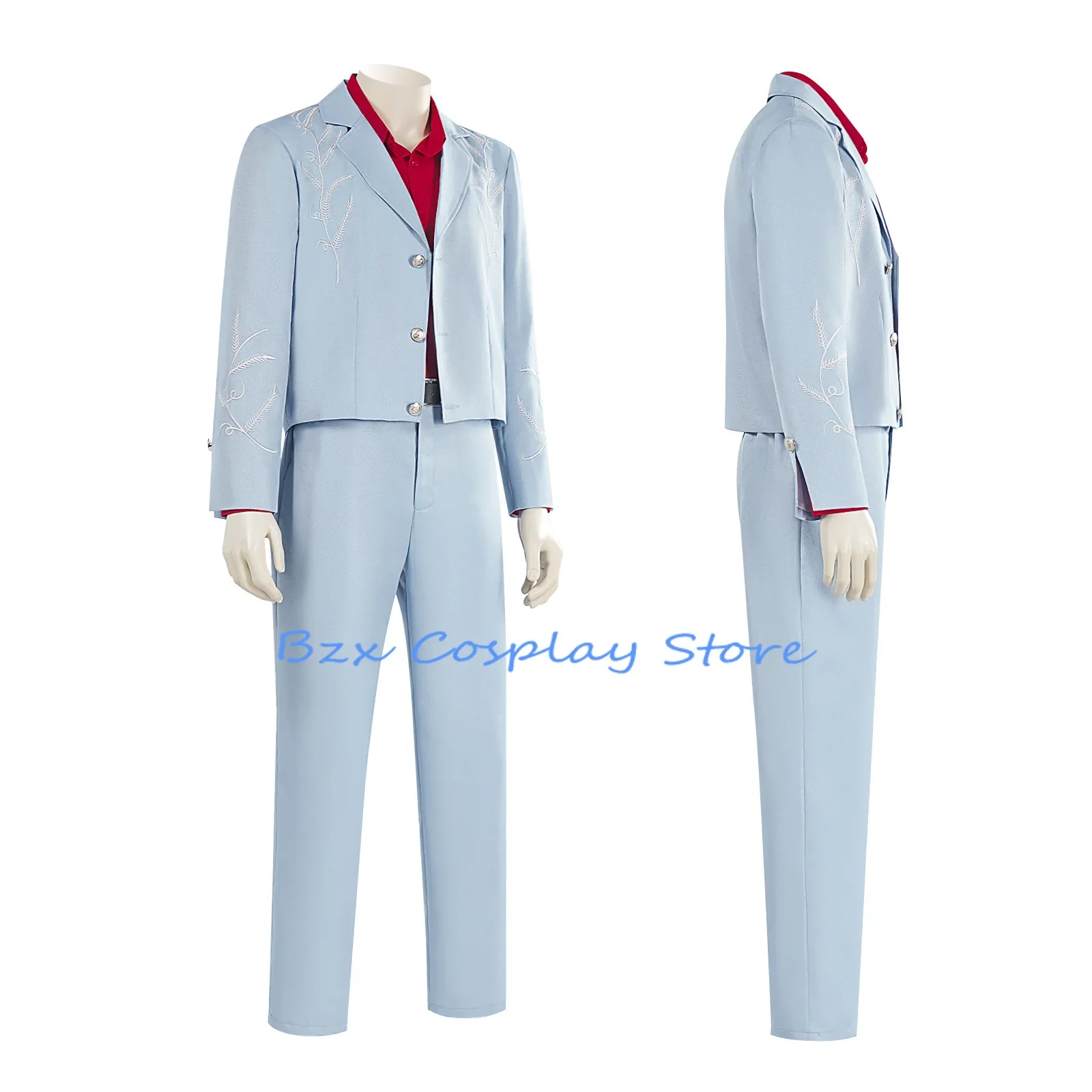 Anime Die With A Smile Cosplay Bruno Cosplay Suit GaGa Costume Dress Halloween Party Costume Takerlama Mars Cowboy Hat