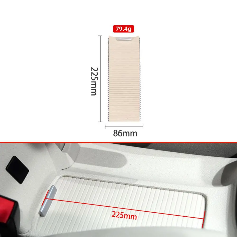 Car Center Armrest Drink Water Cup Holder Roller Puller Cover Trim For VW EOS GOLF 5 6 MK5 MK6 JETTA SCIROCC 5KD83253182V