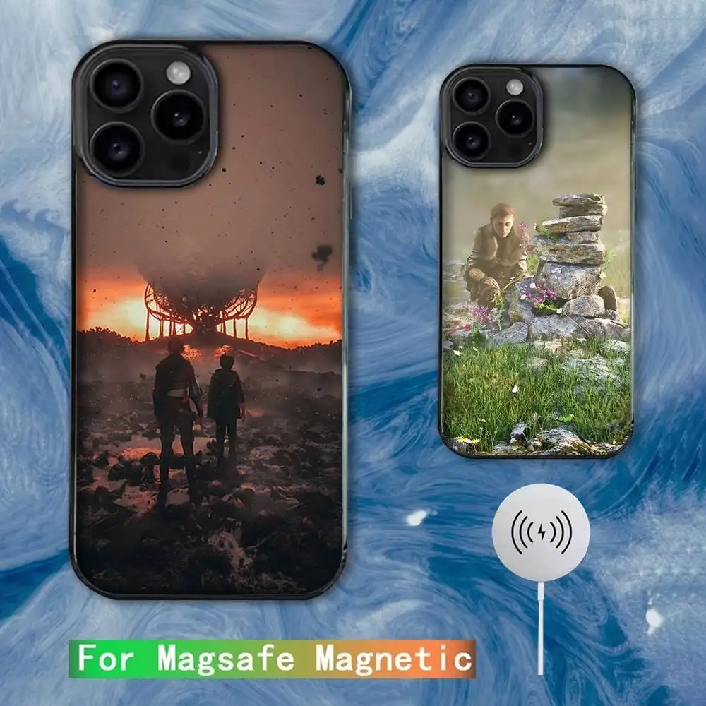 

Game A P-Plague Tale Requiem Phone Case For iPhone 16e,16,15,14,13,12,11,Plus,Pro,Max,Mini Magsafe Magnetic Wireless Charging