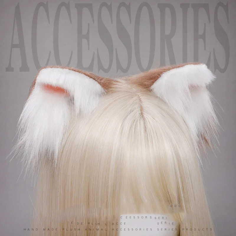 Nueva diadema oscilante con orejas de gato en movimiento, accesorios de Cosplay, tocado para fiesta de disfraces, joyería para el cabello