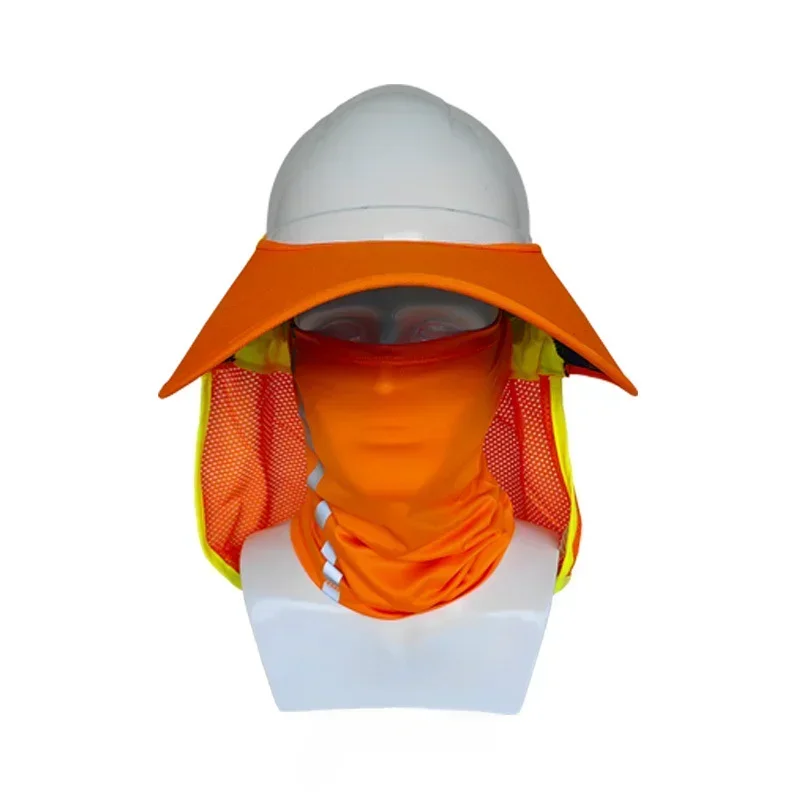 Casquette pare-soleil de cyclisme pour hommes, casquette à visière de sport rafraîchissante, protection UV d'été, protection du cou, pêche, randonnée, chapeau de sécurité